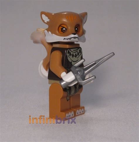 Lego Furty Minifigure From Set 70111 Legends Of Chima Fox New Loc046 Ebay