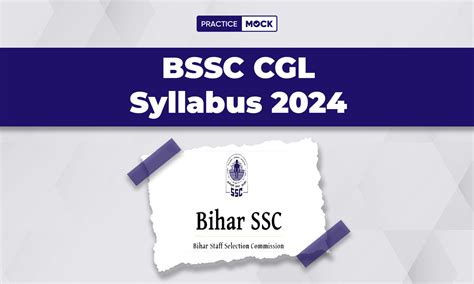 Bssc Cgl Syllabus All Details