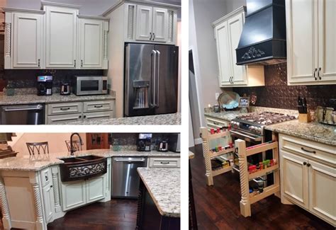 Fabulous Kitchen Makeover In Linen And Lamp Black Milk Paint General