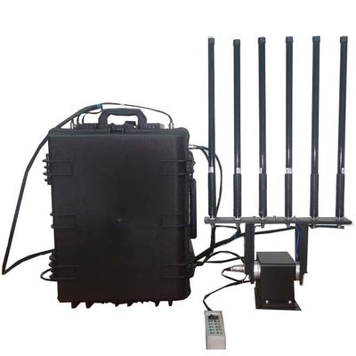 Omni Antenna Drone Signal Jammer For 800 Meter Range