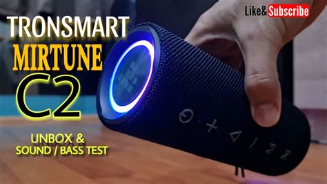 New Tronsmart Mirtune C2 24w IPX7 360⁰ surround Unbox first peek