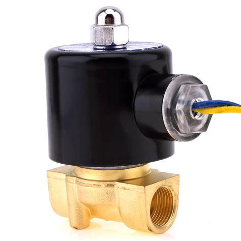 Solenoid Valfi Dc V Npt N C Pirin Normalde Kapal Elektrikli Vana