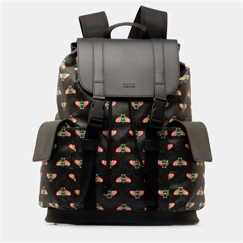 Gucci Gg Supreme Bestiary Bee Backpack Shopstyle