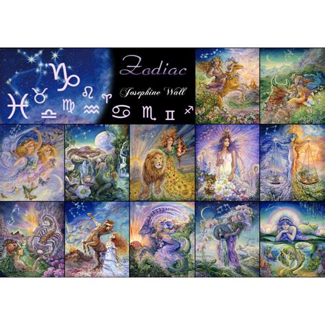 Puzzle Grafika Josephine Wall Zodiac Signs Piese