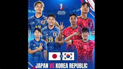 Prediksi Skor Jepang Vs Korea Selatan Di Afc U Susunan Pemain Dan