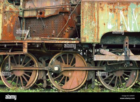 Abandoned Steam Locomotive Hi Res Stock Photography And Images Alamy