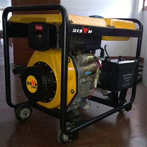 Bison China Taizhou 3kva Air Cooled 3kw Marine 3kva Electricity