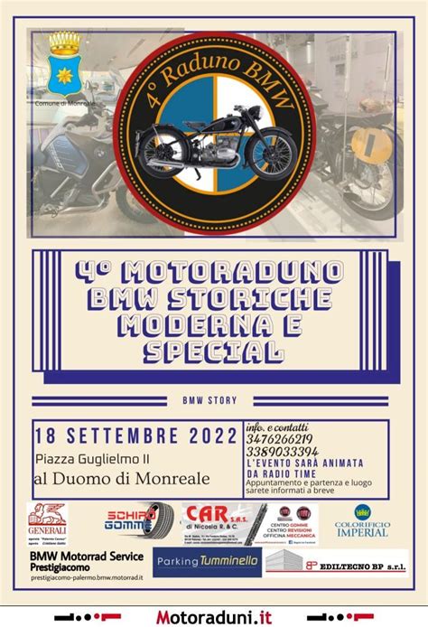 Motoraduno Storiche E Moderne A Monreale Motoraduno Monreale Pa