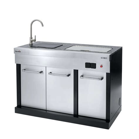 CHAR BROIL Outdoor Küche Höhe 123 5 cm silberfarben hagebau at