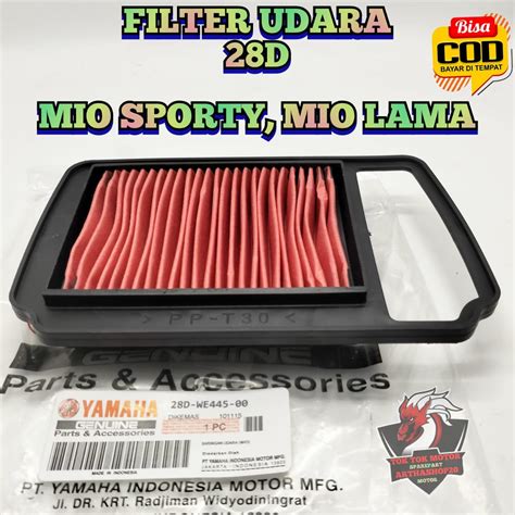 FILTER UDARA SARINGAN UDARA YAMAHA 28D KUALITAS ASLI ORIGINAL UNTUK