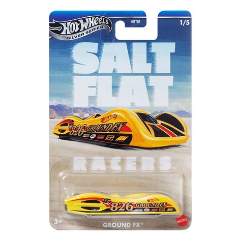 Hot Wheels Silver Series Salt Flat Racers Set 5 Miniaturas Mini Hunts