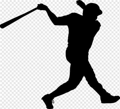 Baseball Player Silhouette Play Baseball Player Game Sports