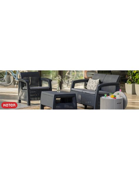 Keter Corfu Sofa Ogrodowa Dla Os B Technorattan Br Zowa Wdomku Pl