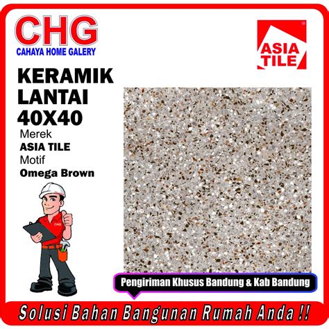 Jual Keramik Lantai Asia Tile 40x40 Omega KW 1 Asia Tile Omega 40x40