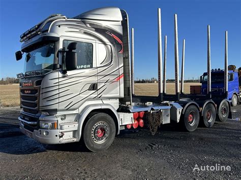 Scania R Puuauto Timber Truck For Sale Finland Somero Qg