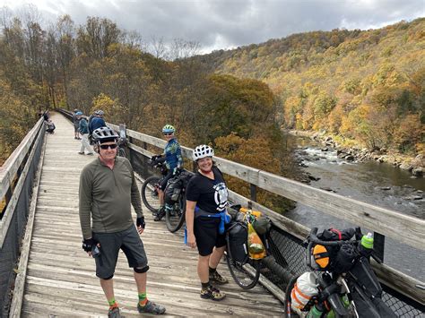 Ohio Gravel Grinders Recap Great Allegheny Passage Fall Colors Ride