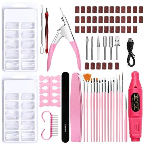 Manicure Set Kit Para Unhas De Gel Gel Acr Lico Quick Building Mold