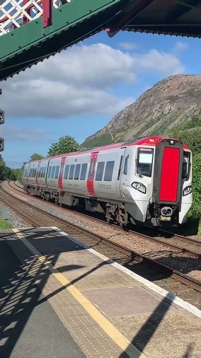 Class 197 Arriving At Station Youtube