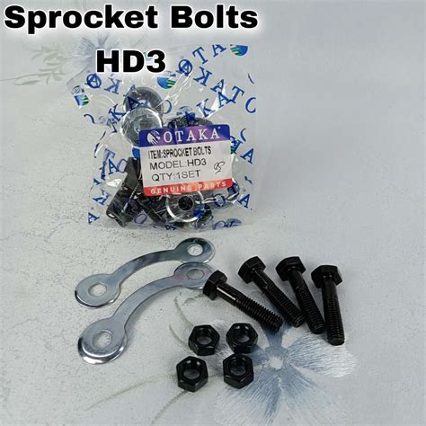 Sprocket Bolts For Hd C Rs Gd Xrm Ct Barako Tmx Lazada Ph