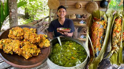 MASAK DAUN KELOR PEPES IKAN PINDANG DADAR JAGUNG SEGER BANGET DI BUAT