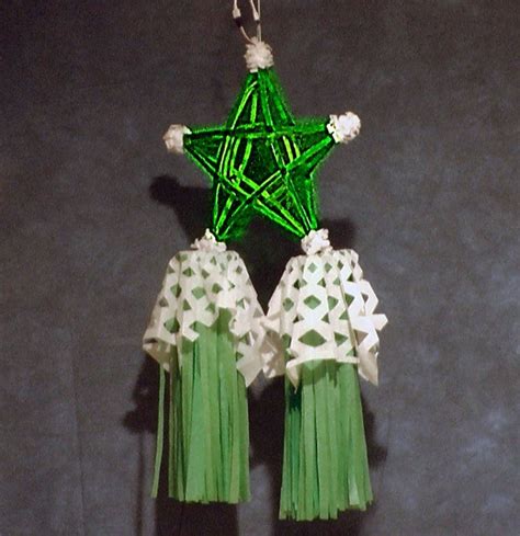 Traditional Bamboo Lighted Parol Standard GREEN - Etsy