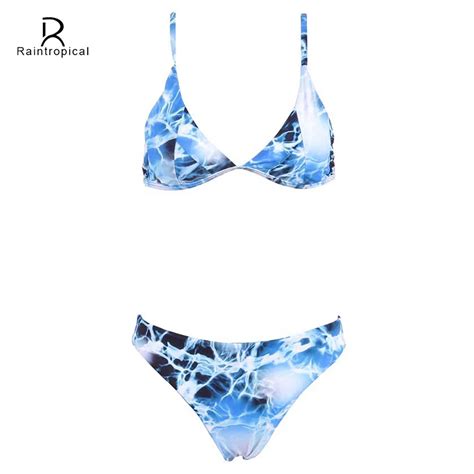 Raintropical Newest Sexy Mini Micro Bikini Swimwear Women Swimsuit