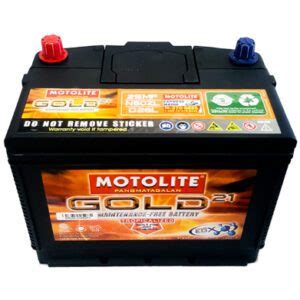 Motolite Battery Gold