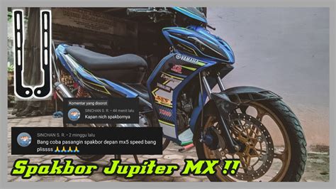 JUPITER Z ROBOT PAKAI SPAKBOR JUPITER MX Bagustm YouTube