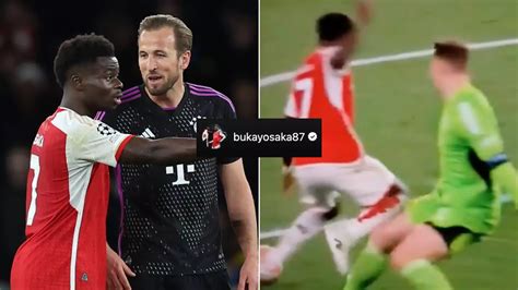 Bukayo Saka Speaks Out After Being Denied Penalty In Arsenals