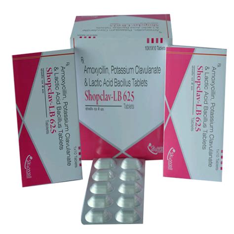 SHOPCLAV LB 625 Tablets Skywell Healthcare Pvt Ltd