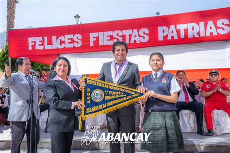 Mpa Presente En Desfile Cívico Patriótico Escolar Por El 203° Aniversario De La Independencia