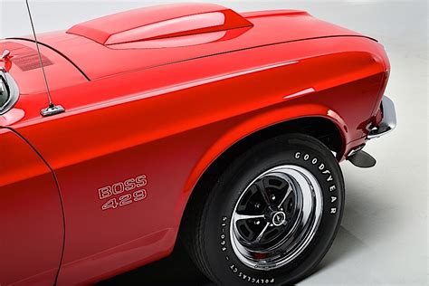 Candy Apple Red 1969 Ford Mustang Boss 429 Is The Sweet Treat Of The Day Autoevolution