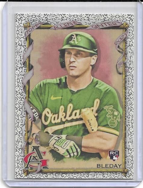 2023 Topps Allen Ginter JJ Bleday Foil Filigree RC Parallel 103 1 25