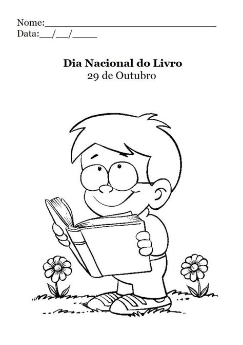 20 Atividades Do Dia Nacional Do Livro Para Imprimir 29 De Outubro