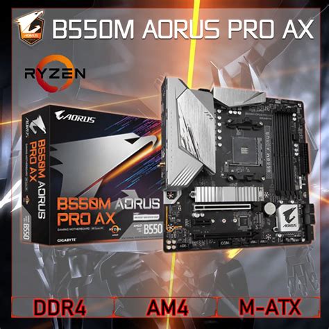 Gigabyte B M Aorus Pro P Microatx Amd B Mb