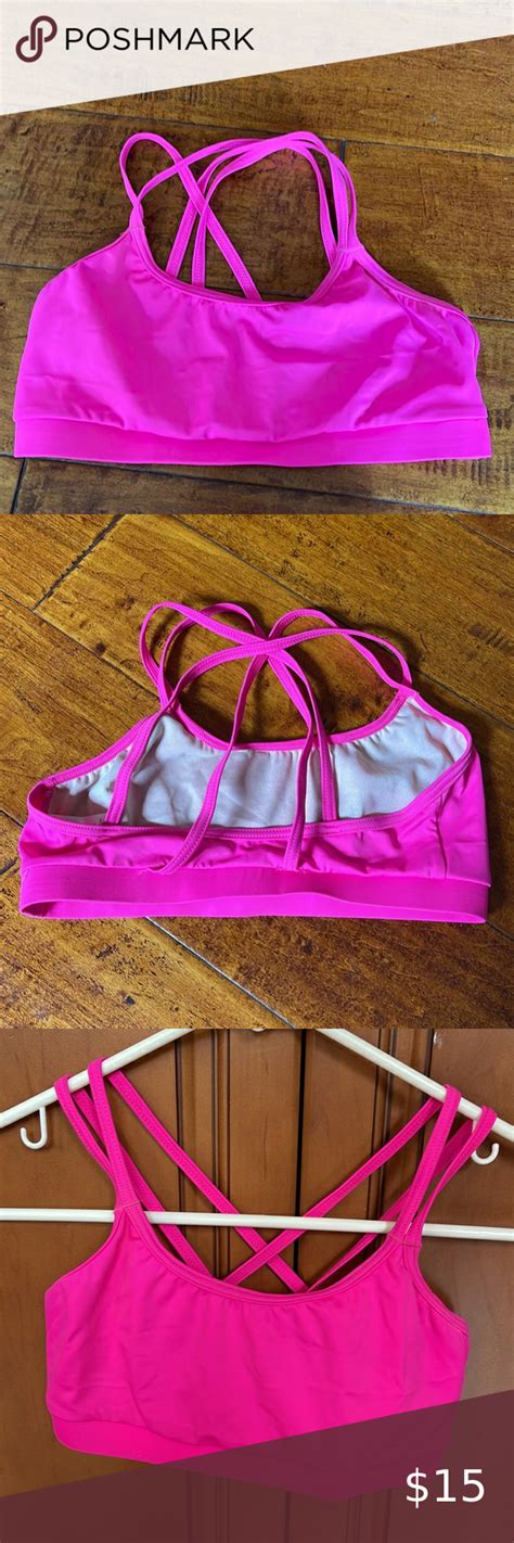 Balera Hot Pink Sports Bra Size MC Perfect Condition Hot Pink Sports Bra Sports Bra Pink