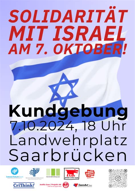 Aktuelle Solidarit Ts Kundgebungen Mit Israel Deutsch Israelische