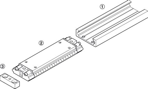 Patin Recirculation De Billes Guidage Lin Aire Accuride Dans