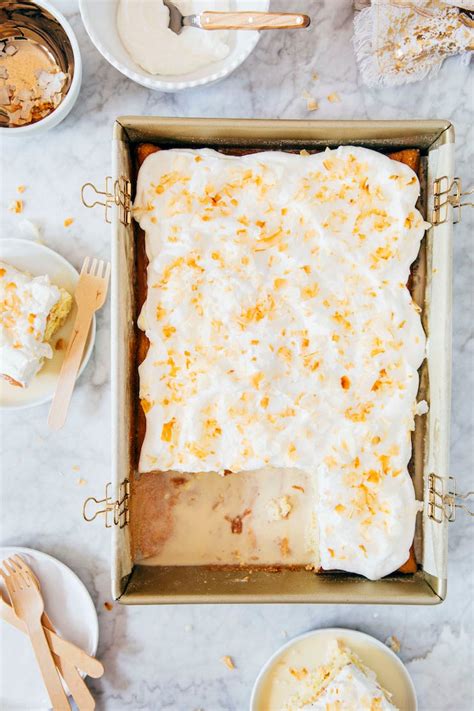 Coconut Tres Leches Cake Hummingbird High