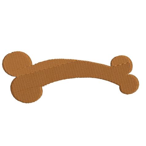 Dog Bone Embroidery Design Dog Bone Embroidery Dog Bone Etsy