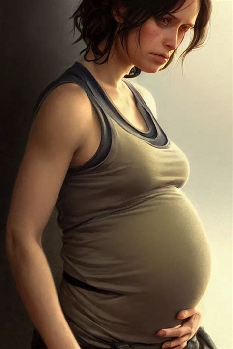 Beautiful Girl With Biggest Pregnancy Ever Stable Diffusion