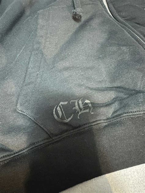 Chrome Hearts Chrome Hearts Fuck You Logo Zip Up Hood Gem