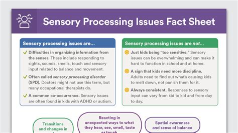 Sensory Processing Disorder Fact Sheet