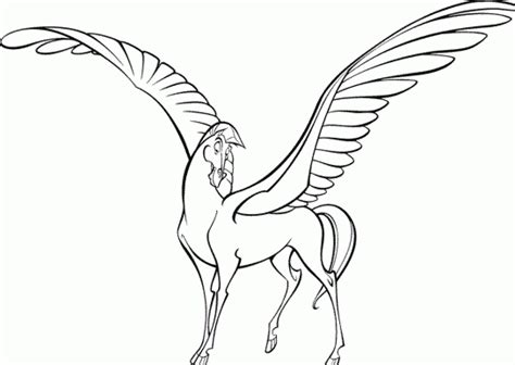 Free Printable Pegasus Coloring Pages For Kids