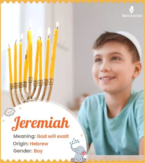 Jeremiah Name Meaning Origin History And Popularity