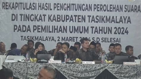 Hasil Rapat Pleno Kpu Segini Suara Partai Dan Caleg Yang Bakal Duduk