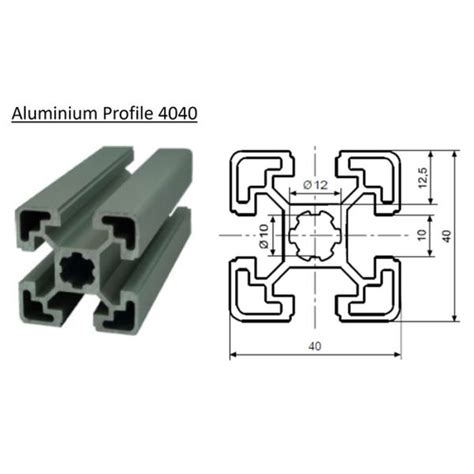 Aluminium Profile AP4040 - Eezee