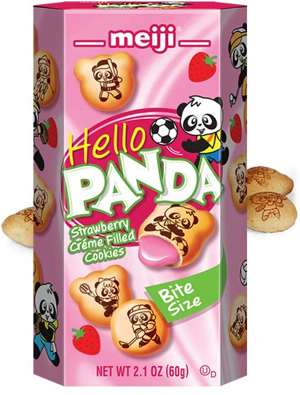 MEIJI Hello Panda Biscuit With Strawberry Cream Filling Reviews 2019