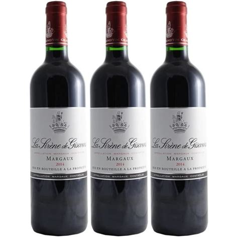 Ch Teau Giscours Cuv E La Sir Ne Rouge Appellation Aoc Margaux