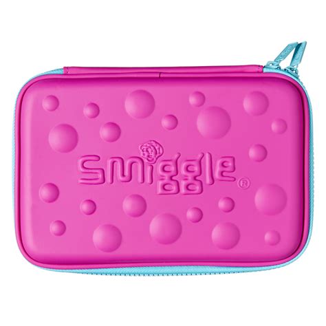 Smiggle Bubble Hardtop Pencil Case Purple